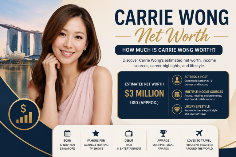 Carrie Wong Net Worth