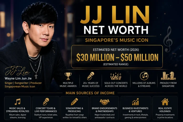 JJ Lin Net Worth