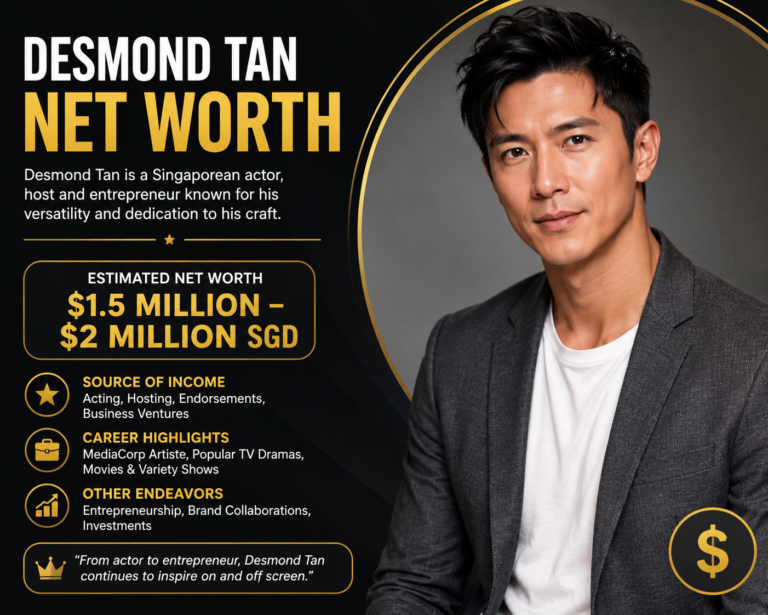 Desmond Tan Net Worth: Career, Income, Lifestyle & Success Story