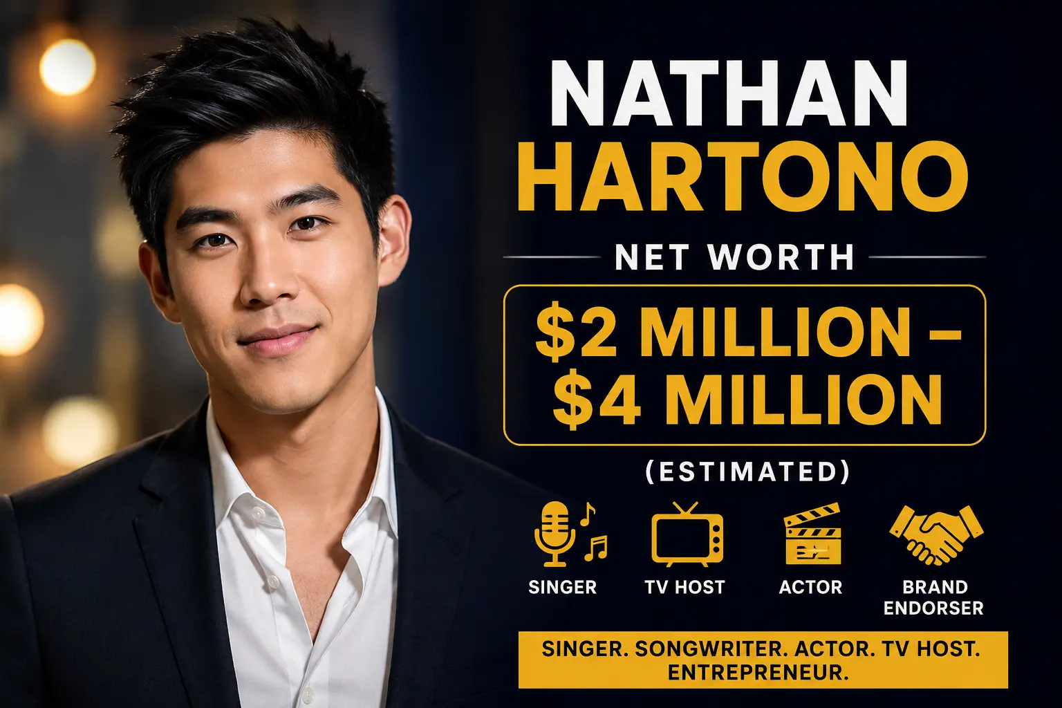 Nathan Hartono Net Worth