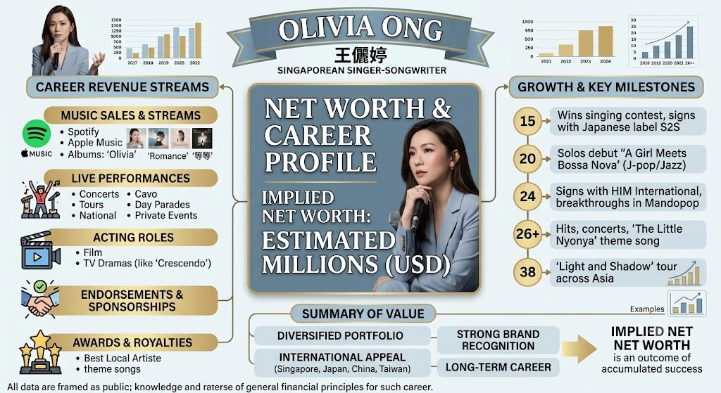Olivia Ong Net Worth