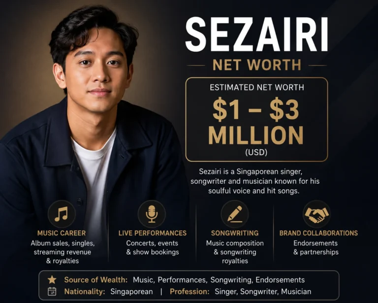 Sezairi Net Worth
