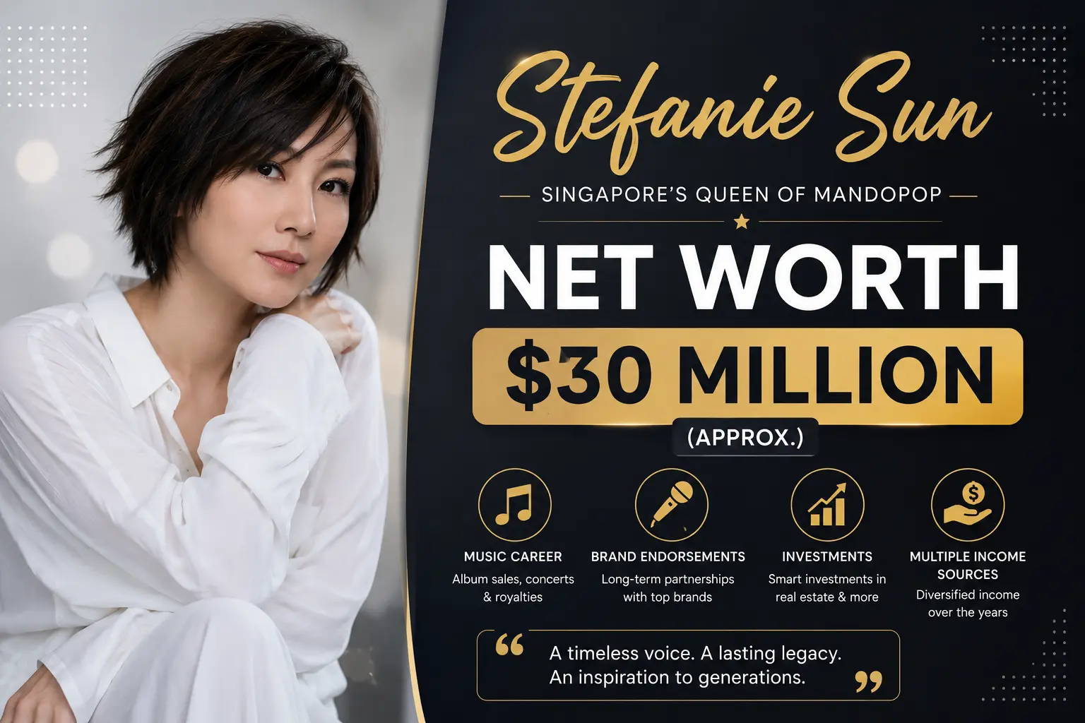 Stefanie Sun Net Worth