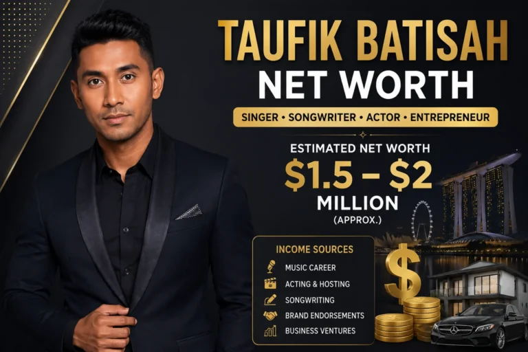 Taufik Batisah Net Worth