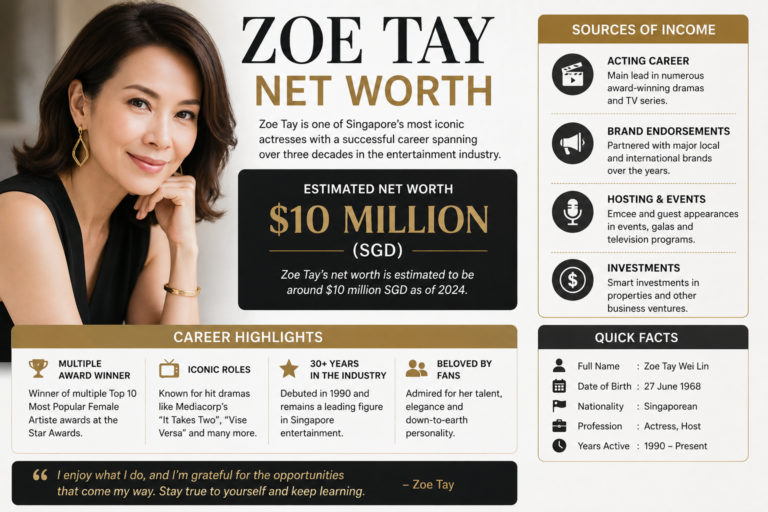 Zoe Tay Net Worth